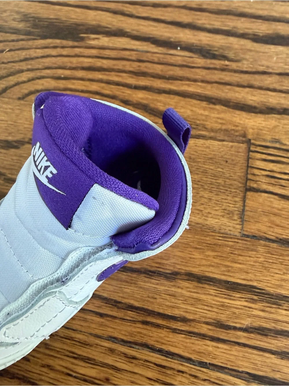 Nike Air Jordan 1 Crib Bootie Court Purple - Size 4C (OG Box) - Baby Shoes